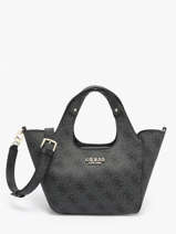 Cross Body Tas Calista Guess Zwart calista SG733475